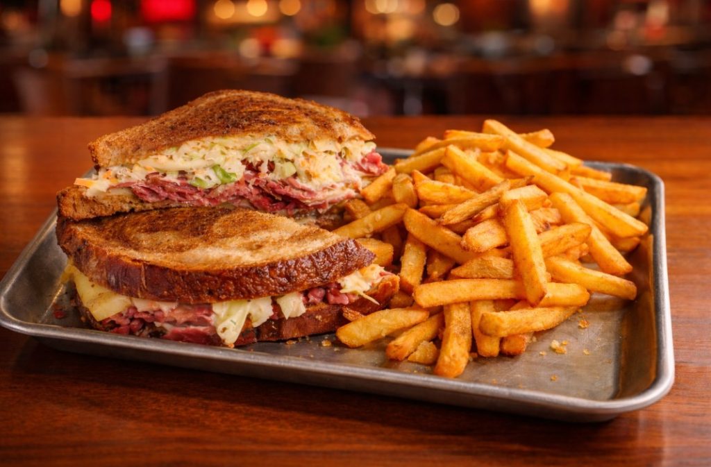 The New Yorker Corned Beef Sandwich