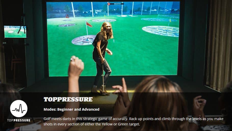Topgolf Swing Suites in Ohio | Virtual Golf & Sports | The Brew Kettle 3 Swing toppressure