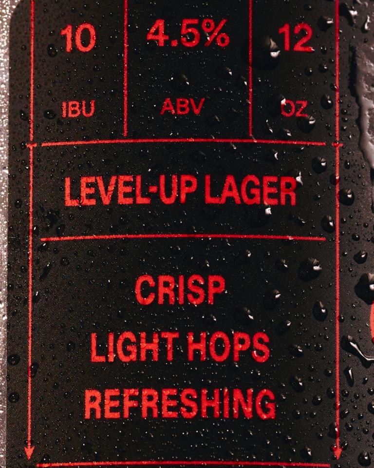 Level Up Lager - The Brew Kettle