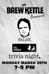 Trivia Night -The Office-Brunswick