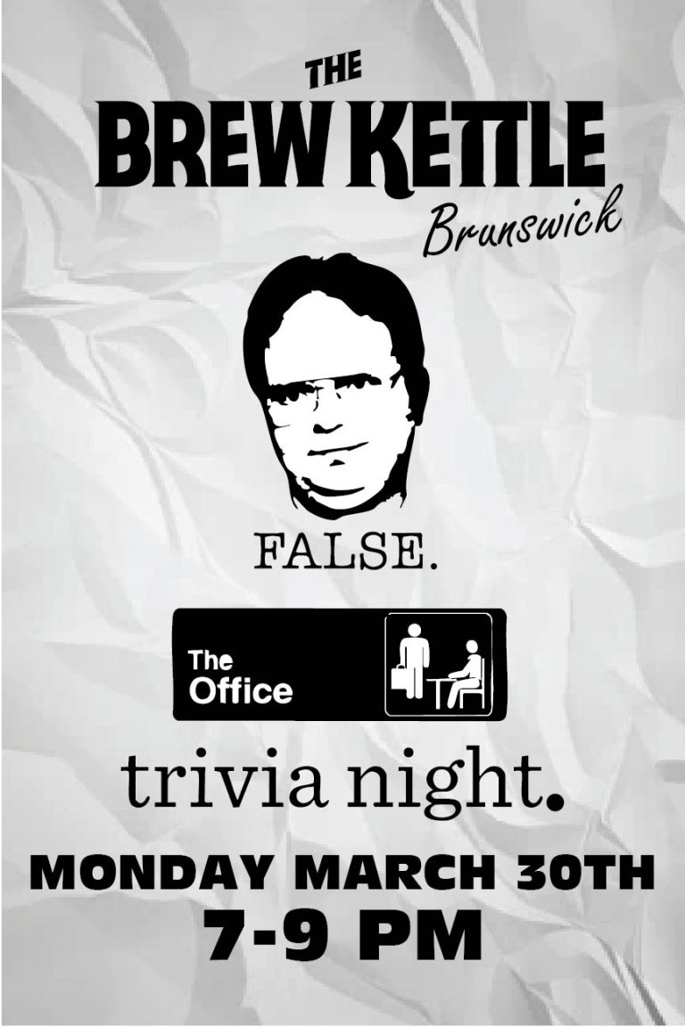Trivia Night -The Office-Brunswick