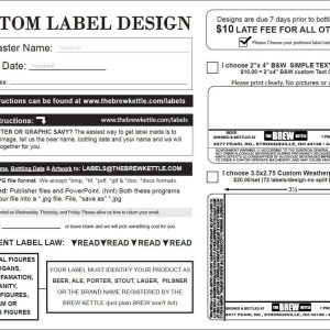 Custom Label Design