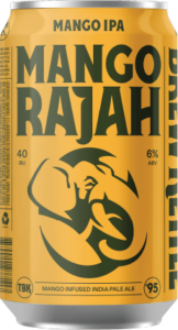 Mango Rajah craft IPA from Ohio brewery