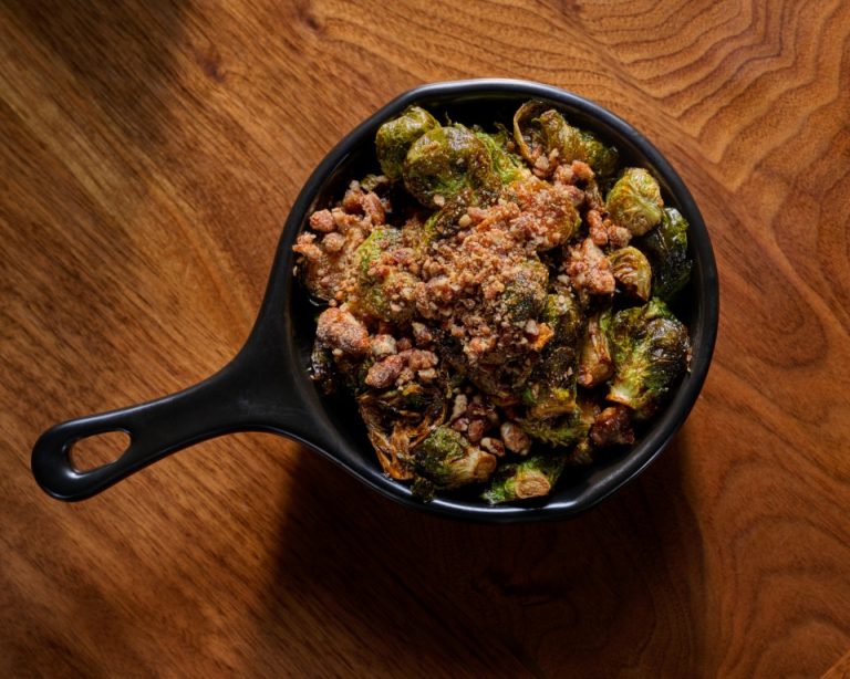 CRISPY BRUSSEL SPROUTS