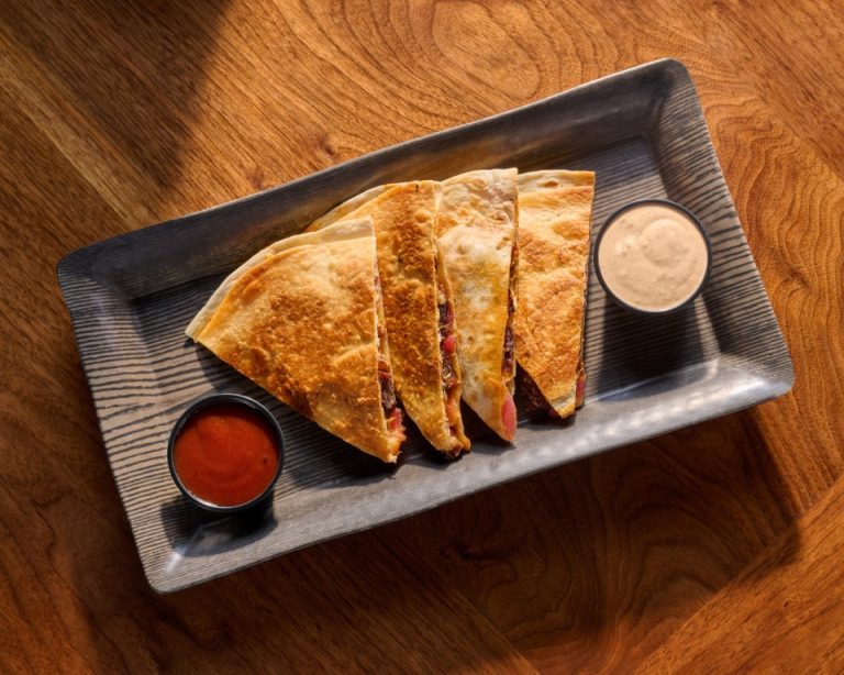 SMOKED BRISKET QUESADILLA